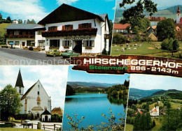 73359920 Hirschegg Steiermark Hirscheggerhof Kirche See Hirschegg Steiermark - Altri & Non Classificati