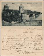 Ansichtskarte Mainz Eisenbahnbrücke 1925 - Mainz