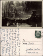 Koblenz Deutsches Eck Propaganda Der Rhein In Flammen Nacht Feuerwerk 1938 - Koblenz