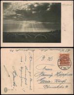 Ansichtskarte  Stimmungsbild Natur "Abendfriede" (Tiere Auf Weide) 1922 - Non Classés