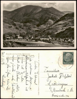 Münstertal/Schwarzwald Ortspanorama Mit Untermünstertal Mit Belchen 1937 - Münstertal