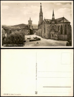 Ansichtskarte Bühl (Baden) Rathaus, Kirche Und Kriegerdenkmal 1940 - Bühl