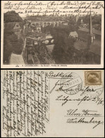 Postcard Luxemburg Panorama-Le Grund-Vallée De L'Alzette 1931 - Other & Unclassified