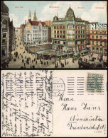 Ansichtskarte Altstadt-Hamburg Großer Burstah, Mönkedamm 1910 - Otros & Sin Clasificación