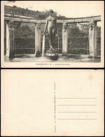 Ansichtskarte Karlsruhe Partie Am Brunnen Denkmal Stephansbrunnen 1910 - Karlsruhe