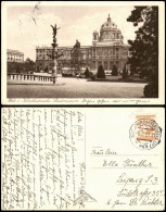 Ansichtskarte Wien Partie Am Kunsthistorisches Museum 1927 - Sonstige & Ohne Zuordnung
