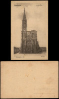 Straßburg Strasbourg Kathedrale Partie Am Münster Außenansicht 1910 - Strasbourg