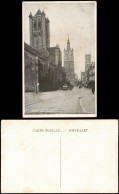 Postkaart Gent Ghent (Gand) Stadt-Teilansicht Mit Les Trois Tours 1910 - Other & Unclassified