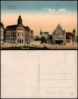Ansichtskarte Gelsenkirchen Bahnhofsplatz Bahnhof 1914 - Gelsenkirchen