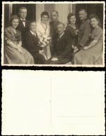 Hochzeit Gruppenfoto Foto Hochzeitsgesellschaft 1940 Privatfoto - Nozze