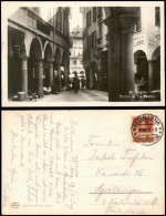 Ansichtskarte Lugano Portici Di Via Pessina, Echtfoto-AK 1928 - Sonstige & Ohne Zuordnung