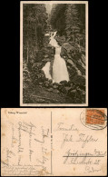 Triberg Im Schwarzwald Kaskaden-Wasserfall 1922   (Bahnpoststempel Z. 1413) - Triberg