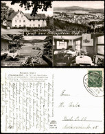 Pleystein Mehrbildkarte  Gasthof Pleysteiner Hof  1958    (Bahnpoststempel) - Sonstige & Ohne Zuordnung