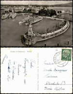 Lindau (Bodensee) Hafen Aus Der Vogelschau; Bodensee Schiffe 1958 - Otros & Sin Clasificación