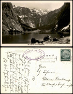 Ansichtskarte Berchtesgaden Obersee Mit Teufelshörner Berg-Landschaft 1937 - Berchtesgaden