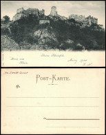 Ansichtskarte Sankt Goar Ruine Rheinfels. 1906 - St. Goar