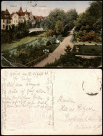 Ansichtskarte Erfurt Blick Auf Park-Anlagen 1921 - Erfurt