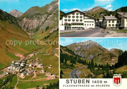 73359853 Stuben Vorarlberg Landschaftspanorama Flexenstrasse Am Arlberg Dorfmoti - Sonstige & Ohne Zuordnung