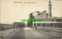 R613956 Port Said. Light House. Serie 600. Cairo Postcard Trust - World