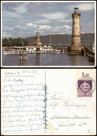 Lindau (Bodensee) Hafeneinfahrt Mit Blick Nach Dem Pfänder, Bodensee Schiff 1943 - Andere & Zonder Classificatie