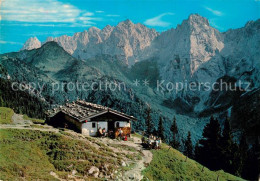 73359800 Kaisergebirge Alm Panorama Kaisergebirge - Sonstige & Ohne Zuordnung