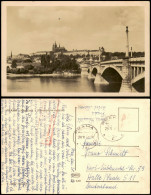 Burgstadt-Prag Hradschin Blick Zur Burg V.d. Brücke 1964 - Czech Republic