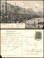 Ansichtskarte Altstadt-Hamburg Möven Schwarm An Der Alster 1908 - Otros & Sin Clasificación