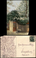 Ansichtskarte  Stimmungsbild: Frühling - Eingangspforte 1916 - Other & Unclassified