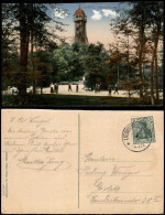 Ansichtskarte Leipzig Parkanlage Rosentalberg Turm Gebäude 1910 - Leipzig