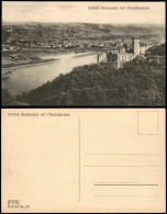 Stolzenfels-Koblenz Schloß   Mit Fernblick Auf Oberlahnstein Am Rhein 1910 - Koblenz
