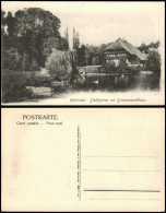 Ansichtskarte Karlsruhe Stadtgarten Mit Schwarzwaldhaus. 1912 - Karlsruhe