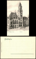 Ansichtskarte Sankt Johann-Saarbrücken Rathaus. 1908 - Saarbruecken