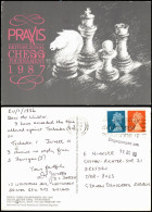 Ansichtskarte  WORLD CHESS CHAMPIONSHIP PRAXIS BRITISH ZONAL TOURNAMENT 1987 - Contemporary (from 1950)