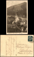 Ansichtskarte Lautenbach (Ortenaukreis) Straßenpartie Mit Kirche 1934 - Other & Unclassified