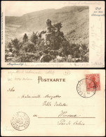 Achern Brigittenschloss Schwarzwald 1902  Gel Stempel Wimereux Pas De Calais - Other & Unclassified