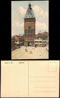 Ansichtskarte Speyer Altpörtel, Platz - Geschäfte 1909 - Speyer
