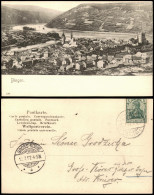 Ansichtskarte Bingen Am Rhein Panorama 1902   Gel Gross-Köris (Ankunftsstempel) - Bingen