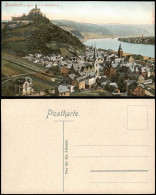 Ansichtskarte Braubach Panorama-Ansicht Vom Ort, Rhein, Marksburg 1910 - Braubach