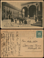 Ansichtskarte München Feldherrnhalle, Residenz Frau Kinderwagen 1925 - München