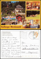 Saalburg-Ebersdorf (Saale) Mehrbildkarte Saalburger Märchenwald Tiergehege 1998 - Otros & Sin Clasificación