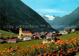 73359755 Neustift Stubaital Tirol Kirche Panorama Neustift Stubaital Tirol - Autres & Non Classés