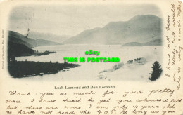 R613459 Loch Lomond And Ben Lomond. Valentine. 1901 - Monde