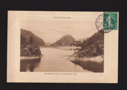 CPA - 42 - Saint-Etienne - Barrage De La Rochetaillée - Circulée En 1913 - Saint Etienne