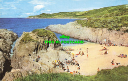 R613985 Barricane Beach Woolacombe. Devon. Cotman Color Series. Jarrold. 1971 - Mundo