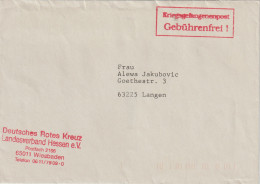 Modern German Prisoner Of War Post From German Red Cross (DRK) - Cover Marked POW Post - Free Of Charges  - Militaria