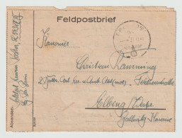 German Feldpost WW2 From Blois In France To Poland - Stab III Flieger-Regiment 63 FP L54387 LGPA Paris To Artillerie - Militaria