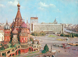 73359423 Moscow Moskva Intercession Cathedral And The Rossiya Hotel Moscow Moskv - Rusland