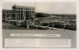 73359261 Niederfinow Schiffshebewerk Niederfinow - Sonstige & Ohne Zuordnung