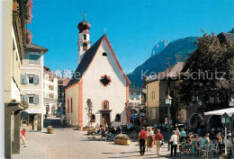 73358842 St Ulrich Groeden Tirol Dorfpartie St Antonius Kirche St Ulrich Groeden - Other & Unclassified