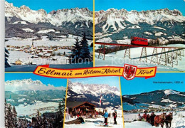 73358832 Ellmau Tirol Panorama Hartkaiser Standseilbahn Wilder Kaiser Ruebezahlh - Sonstige & Ohne Zuordnung